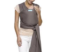 Moby Wrap Classic Fular Portabebés, Gris (Slate), Talla Única (3.6-15 kg)