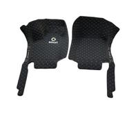 MOBYAT Alfombrillas de coche, para Smart 451 453 Fortwo, una sola capa, cuero, cubierta de alfombra de automóvil, accesorios interiores, negro-453