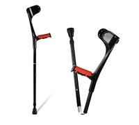 MObyat Andador para Ancianos,Bastón, muletas Plegables para antebrazo para Adultos, muleta médica Plegable portátil para Brazo, Andador de Codo de aleación de Aluminio Ligero Ajustable en Altura, g