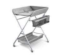 MObyat Cambiador de Pañale,Mesa para Cambiar Ropa de Cama, estación de pañales Plegable, Organizador de guardería, estación de Cuidado del bebé, Mesa de Masaje para recién Nacidos, multifunción, 31