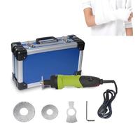 MObyat Cortador Eléctrico De Yeso Médico, Sierra Ortopédica con 3 Cuchillas, Corte Rápido, Velocidad Ajustable De 13 000 RPM, Trabajo Seguro, Bajo Nivel De Ruido, Motor Potente