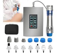 MObyat Dispositivo De Terapia De Ondas De Choque Focalizadas, Máquina De Terapia De Ondas De Choque con 7 Cabezales De Masaje, Potencia: 60-200 MJ, para Combatir La Mala Salud.