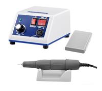 MObyat Máquina De Tallado Artesanal con Micromotor, Pulidora De 0 a 35000 RPM, Herramienta Manual De Pulido, Compatible con Fresas De 2,35 Mm, Reemplazo Rápido De Brocas, Rodamiento De Bajo Ruido