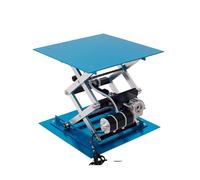 MObyat Plataforma Elevadora Eléctrica, Soporte De Laboratorio Pequeño De 250x250MM con Control Remoto, Rango De Altura De 90-365MM, Capacidad De Carga De 30 Kg, Velocidad De Elevación De 22 Segundos