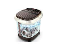 MOBYGKFY Bañera de pies baño de pies automático masaje eléctrico calefacción máquina de pedicura en casa masajeador de pies termostático baño de pies barril