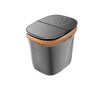 MOBYGKFY Bañera de pies masaje eléctrico temperatura constante calefacción baño de pies barril masaje automático hogar pediluvio barril profundo