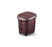 MOBYGKFY Bañera de pies masaje eléctrico temperatura constante calefacción baño de pies barril masaje automático hogar pediluvio barril profundo