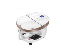 MOBYGKFY Baño de pies automático baño de pies doméstico masaje eléctrico masaje de pies calefacción lavabo de espuma termostático barril profundo artefacto