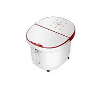 MOBYGKFY Baño de pies automático baño de pies doméstico masaje eléctrico masaje de pies calefacción lavabo de espuma termostático barril profundo artefacto