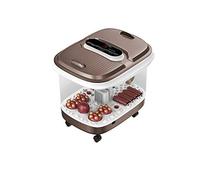 MOBYGKFY Baño de pies automático masaje de espuma lavabo lavabo máquina de masaje de pies eléctrica constante hogar barril de pies de espuma profunda