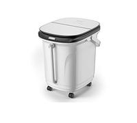 MOBYGKFY Baño de pies Baño de pies automático Masaje eléctrico Calefacción Temperatura constante Hogar El mismo tipo de pie de burbuja