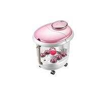 MOBYGKFY Baño de pies barril bañera de pies calefacción automática baño de pies masaje eléctrico temperatura constante artefacto de pie