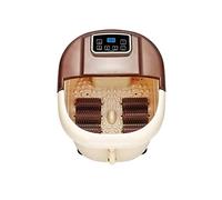 MOBYGKFY Baño de pies completamente automático para personas de mediana edad y mayores, lavamanos, masajeador de pies