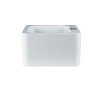 MOBYGKFY Baño de pies con lavado Baño de pies de acrílico Lavabo de pies Tipo de piso Masaje de pies con burbujas