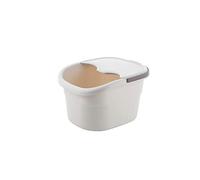 MOBYGKFY Baño de pies de plástico grueso Barril Sauna Baño de pies Lavabo de remojo portátil Masaje de pies Baño de pies