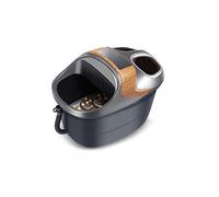 MOBYGKFY Baño de pies doble masaje automático calefacción eléctrica baño de pies lavabo máquina de pedicura de barril profundo