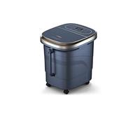 MOBYGKFY Baño de pies lavado de pies masaje automático calentamiento baño de pies barril barril profundo lavabo de pedicura para el hogar eléctrico sobre la pantorrilla