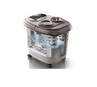 MOBYGKFY Baño de pies masaje eléctrico automático completo baño de pies calentado baño de pies pequeño doméstico con calefacción barril profundo alto