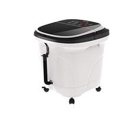 MOBYGKFY Baño de pies Masaje eléctrico automático completo y calefacción Hogar a temperatura constante y baño de pies de alta profundidad