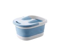 MOBYGKFY Baño de pies plegable Cubo de lavado de pies plegable Barril de pies de plástico portátil Baño de pedicura para adultos Bañera de pedicura para pies SPA