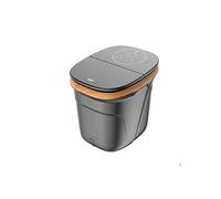 MOBYGKFY Baño de pies plegable SPA Cubo Masajeador Burbuja de acupresión con soporte Lavabo de plástico Presión relajante para pies Viaje en casa Portátil