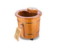 MOBYGKFY Barril para remojar los pies, Calefacción no eléctrica, Barril para baño de pies de goma a temperatura constante, Barril para lavar los pies y Masaje