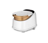 MOBYGKFY Barriles de baño de pies de lavado automático de pies, masaje, pie de burbuja, calefacción eléctrica avanzada para el hogar