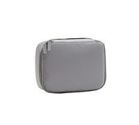 MOBYGKFY Bolsa de Lavado de Viaje portátil for Mujer, Bolsa de Almacenamiento de cosméticos Impermeable Transparente for Mujer, Bolsa de Maquillaje de Gran Capacidad(Blue,White)