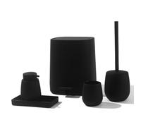 MOBYGKFY Buffer Mute-Bote de Basura, dispensador de jabón, Taza for Cepillo de Dientes, Bandeja for cepillos de baño, Juego de baño