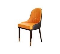MOBYGKFY Comedor De Madera Sólida Silla De Vuelta A Casa Silla De Maquillaje Tocador Silla Restaurante Silla(Blue,White)