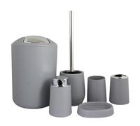 MOBYGKFY Conjunto de baño Accesorios de artículos de tocador Conjunto de baño Combinado Artículos Sanitarios orales(Blue,White)