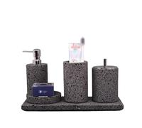 MOBYGKFY Conjunto de baño Suministros de baño Modelo Combinado Habitación Decoración Suave Piezas de exhibición