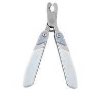 MOBYGKFY Cortaúñas plegables for mascotas, cortaúñas universales, cortaúñas a prueba de sangre, reparación de hilos, tijeras(Svart)