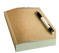 MOBYGKFY Cuaderno en A5 grueso, cuaderno de borrador práctico for estudiantes Retro(14 * 21cm)