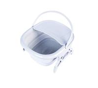 MOBYGKFY Cubo plegable para remojar los pies, bañeras portátiles de plástico, cubo de masaje con espuma, sauna doméstica, bañera, baño de pedicura