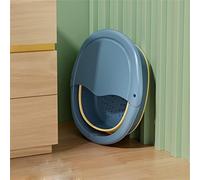 MOBYGKFY Cuenca plegable plástico cuenca plegable salud cubeta de pie de pie(Blu,3-Pack)