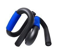 MOBYGKFY Empuje hacia arriba Bares - Inicio del entrenamiento de la manija equipo plancha con las Acolchonadas Foam Grip antideslizante y resistente estructura, empuja los mangos for Floor son Gran
