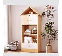 MOBYGKFY Estantería for Libros con imágenes, Estante for Libros de Suelo a Techo, hogar Sencillo, Sala de Estar, Dormitorio, Estante de Almacenamiento de Juguetes contra(3-Pack)