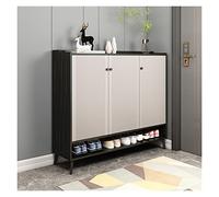 MOBYGKFY Gabinete de Zapatos Simple Multifuncional Zapatero de Almacenamiento Ahorre Espacio Muebles de Pasillo(1-Pack)