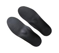 MOBYGKFY Genuine Leather Orthopedic Insoles For Men and Women With Breathable And Sweat Absorption