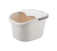 MOBYGKFY Gruesa de plástico baño de pies barril Sauna baño de pies portátil remojo cuenca del baño de pies Masaje de pies