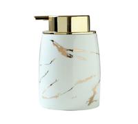 MOBYGKFY Hotel Club Botella de loción de cerámica Desinfectante de Manos Champú Gel de baño Botella de cerámica