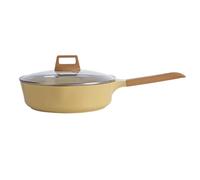 MOBYGKFY Household Flat Bottomed Frying Pan Gas Induction Cooker Special Multifunctional Pan Vegetable Frying Pan