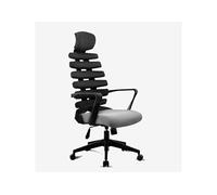 MOBYGKFY Inicio Silla de la computadora for Trabajar en una Oficina Silla del Personal Miembro Silla Red Ascensor Silla giratoria telesilla residencia de Estudiantes(3-Pack)