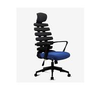 MOBYGKFY Inicio Silla de la computadora for Trabajar en una Oficina Silla del Personal Miembro Silla Red Ascensor Silla giratoria telesilla residencia de Estudiantes(1-Pack)