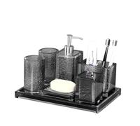 MOBYGKFY Juego De Tazas Lavado, Taza For Hacer Gárgaras Bandeja Baño Hotel, Decoración Dientes