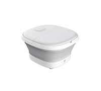 MOBYGKFY Lavabo de masaje eléctrico de barril de pie de espuma portátil plegable baño de pies de calentamiento de temperatura constante con el