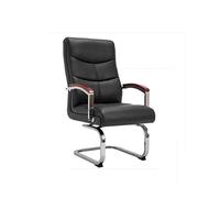 MOBYGKFY Oficina Ejecutiva Silla de la computadora Ajustable ergonómico con la Cascada de Borde de los Asientos, de Cuero reconstituido(3-Pack)