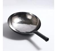 MOBYGKFY Olla De Forja De Acero Al Carbono Manual De Fundición Preacondicionamiento Sabor Caldero De Hierro Forjado Olla Antiadherente