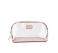 MOBYGKFY Pequeños Bolsos cosméticos, Bolsa con Cremallera, Bolso de los cepillos de Maquillaje, Bolso cosmético del Viaje Impermeable(Blue,White)